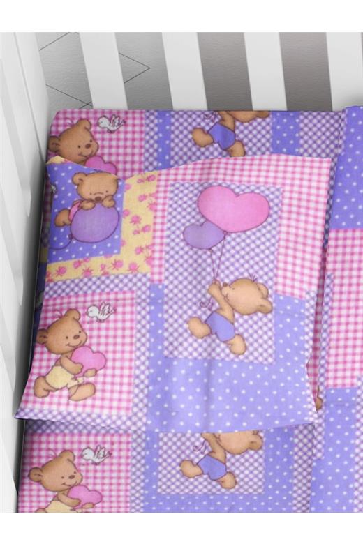 ΜΑΞΙΛΑΡΟΘΗΚΗ ΕΜΠΡΙΜΕ ΒΡΕΦ Flannel Cotton 100% 35Χ45 Baloon