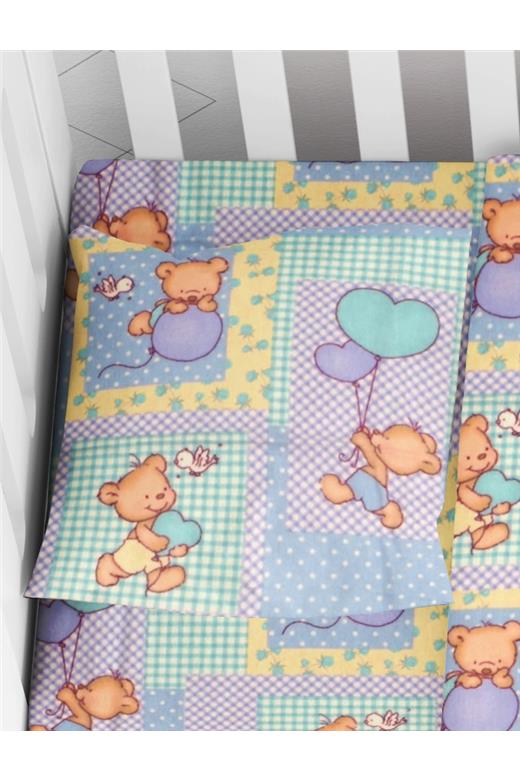 ΜΑΞΙΛΑΡΟΘΗΚΗ ΕΜΠΡΙΜΕ ΒΡΕΦ Flannel Cotton 100% 35Χ45 Baloon