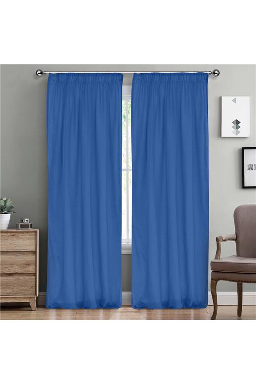 LINO ΚΟΥΡΤΙΝΑ LINE ΜΕ ΤΡΕΣΑ 604 BLUE 300X295