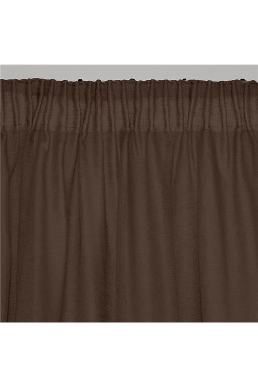 LINO ΚΟΥΡΤΙΝΑ LINE ΜΕ ΤΡΕΣΑ 902 DBROWN 300X295