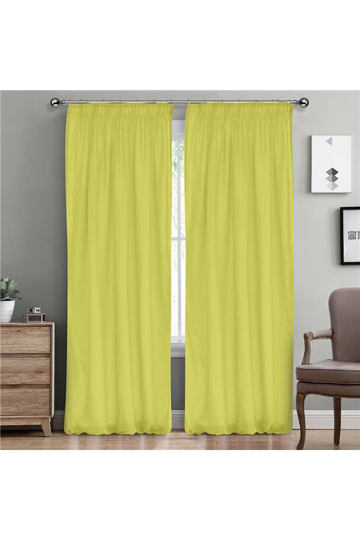LINO ΚΟΥΡΤΙΝΑ LINE ΜΕ ΤΡΕΣΑ 201 LEMON 300X295