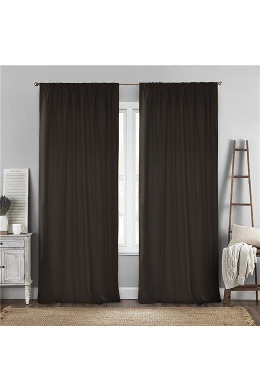 LINO ΚΟΥΡΤΙΝΑ RENAS ΜΕ ΤΡΕΣΑ 217 BROWN 140X280
