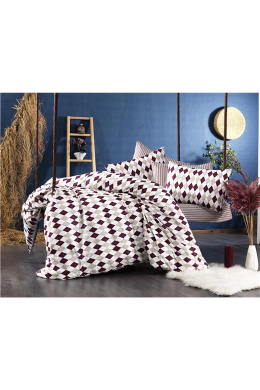 ΠΑΠΛΩΜΑΤΟΘΗΚΗ ΕΜΠΡΙΜΕ ΕΝΗΛ Flannel Cotton 100% 220Χ240 Diamond