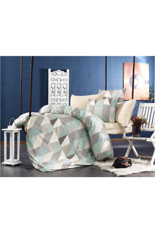 ΣΕΝΤΟΝΙΑ ΕΜΠΡΙΜΕ ΣΕΤ 3 τεμ ΕΝΗΛ Flannel Cotton 100% 160Χ240 Geometrical