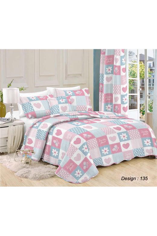 ΚΟΥΒΕΡΛΙ ΣΕΤ 3 τεμ ΕΝΗΛ Microfiber 220Χ240 ΕΜΠΡΙΜΕ 135