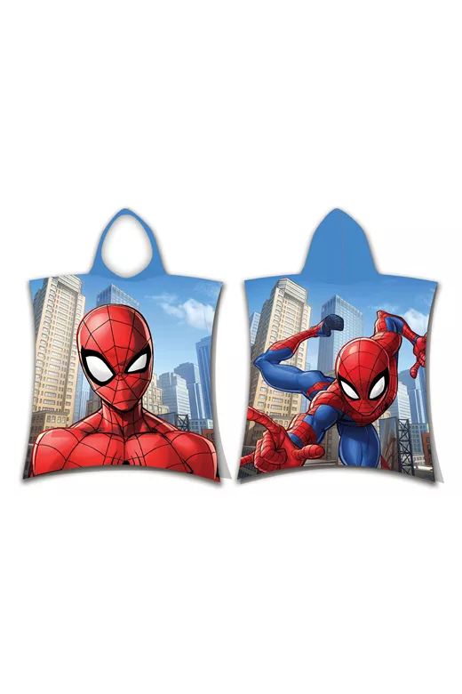 ΠΟΝΤΣΟ ΠΑΡΑΛΙΑΣ ΠΑΙΔ Cotton 100% 50X115 SPIDERMAN 10 Digital Print