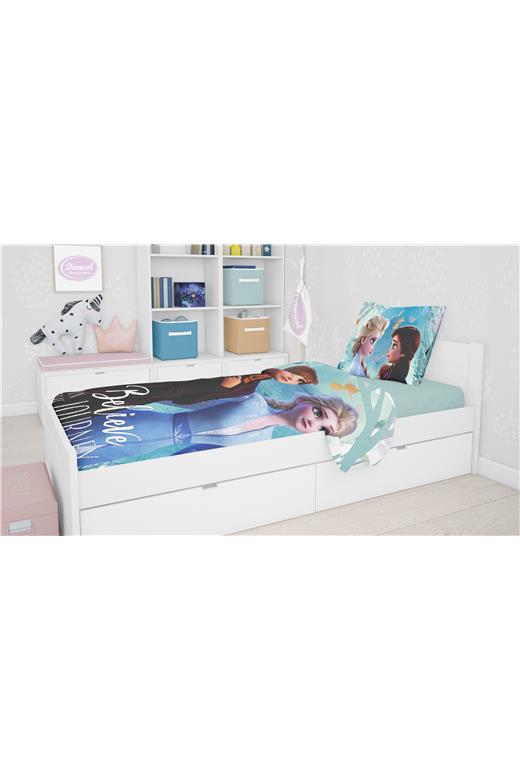 ΠΑΠΛΩΜΑΤΟΘΗΚΗ ΣΕΤ 2 τεμ ΠΑΙΔ Cotton 100% 160Χ240 FROZEN 980 Digital Print