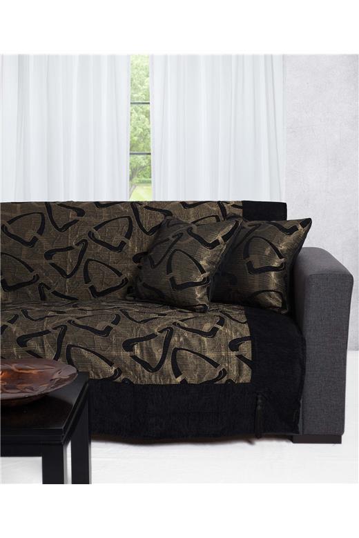 ΡΙΧΤΑΡΙΑ 11230 (180cm x 180cm / 180cm  x 250cm / 180cm x 320cm) μαύρο