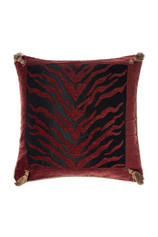 ΜΑΞΙΛΑΡΟΘΗΚΗ  306 (45cm x 45 cm) μαυροκόκκινο