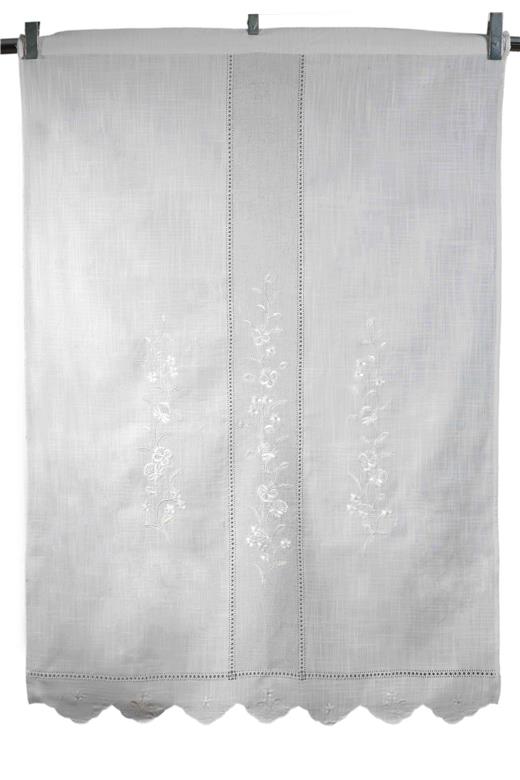 κουρτίνα 466 (200cm x 270cm) ivory/άμμου με τούνελ