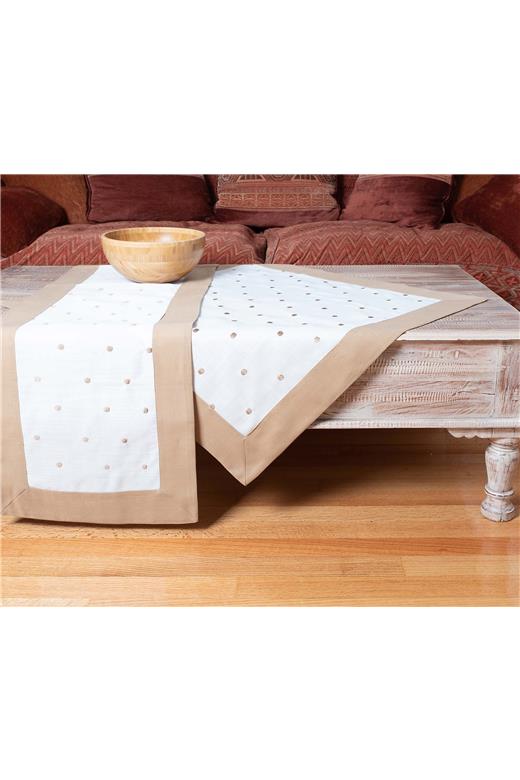 τραβέρσα ( 45cm x 170cm) spot μπεζ