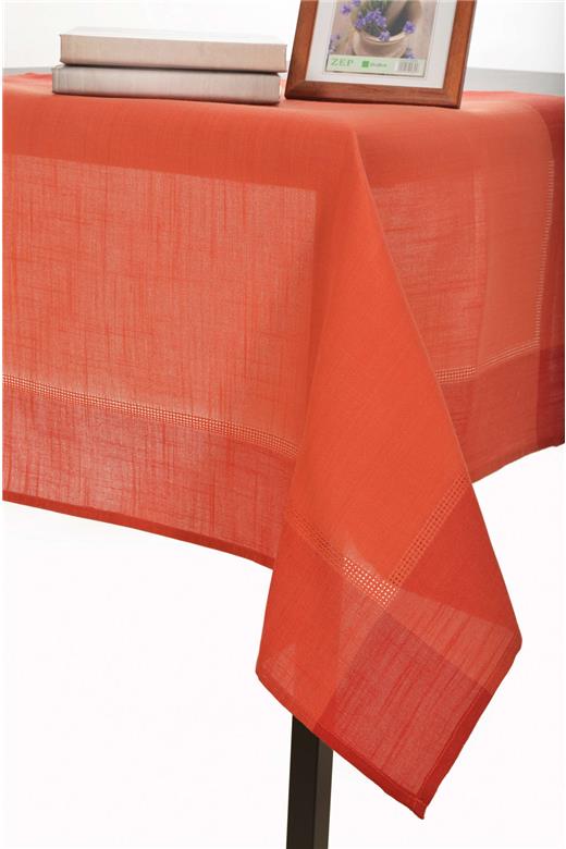 τραπεζομάντηλα nx031 (160cm x 350cm) κεραμιδί