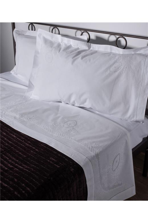 ΧΕΙΡΟΠΟΙΗΤΟ ΣΕΝΤΟΝΙ 2471 ΤΡΙΩΝ ΤΕΜΑΧΙΩΝ (225CM X 270CM) ΛΕΥΚΟ