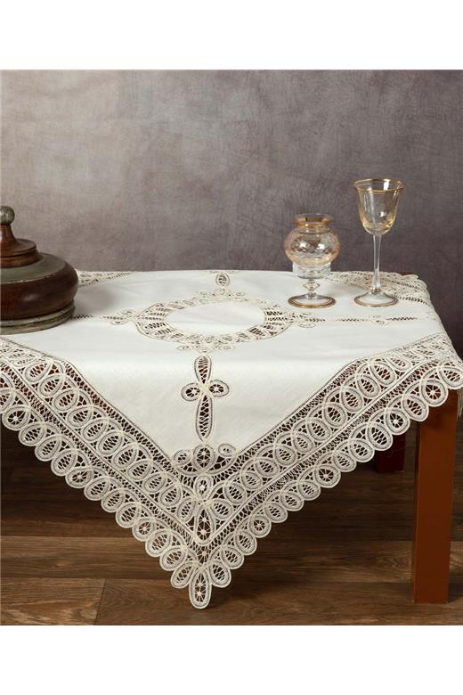 Καρέ 4002 (90cm x 90cm) μπέζ