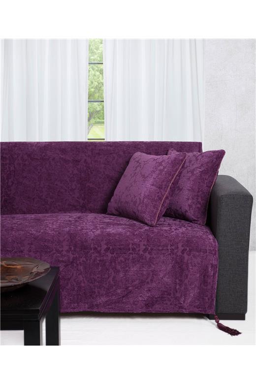 ΡΙΧΤΑΡΙΑ 7098 (180cm x 180cm / 180cm x 250cm / 180cm x 320cm) μώβ