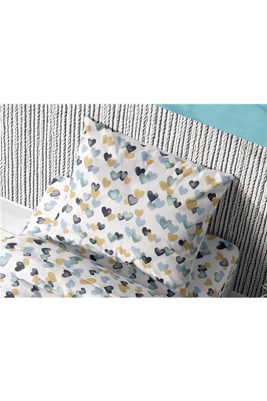 ΜΑΞΙΛΑΡΟΘΗΚΗ ΕΜΠΡΙΜΕ ΠΑΙΔ Cotton 100% 50Χ70 Hearts