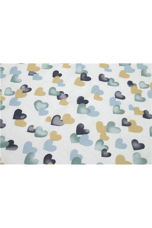 ΠΑΝΑ ΧΑΣΕΣ ΒΡΕΦ Cotton 100% 80X80 Hearts