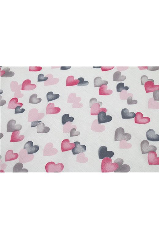 ΠΑΝΑ ΧΑΣΕΣ ΒΡΕΦ Cotton 100% 80X80 Hearts