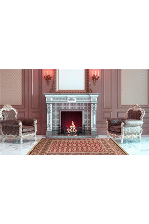 ΧΑΛΙ KLASSIK  7838A ΜΕ ΚΡΟΣΣΙ - SET067(2x140,1x200)  NewPlan