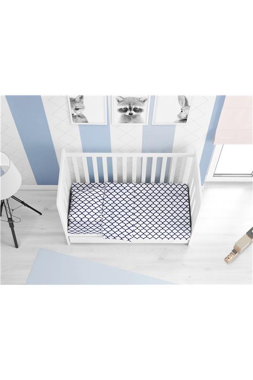ΚΑΤΩΣΕΝΤΟΝΟ ΜΕ ΛΑΣΤΙΧΟ ΒΡΕΦ Cotton 100% 0,70X1,40X0,15 Windows
