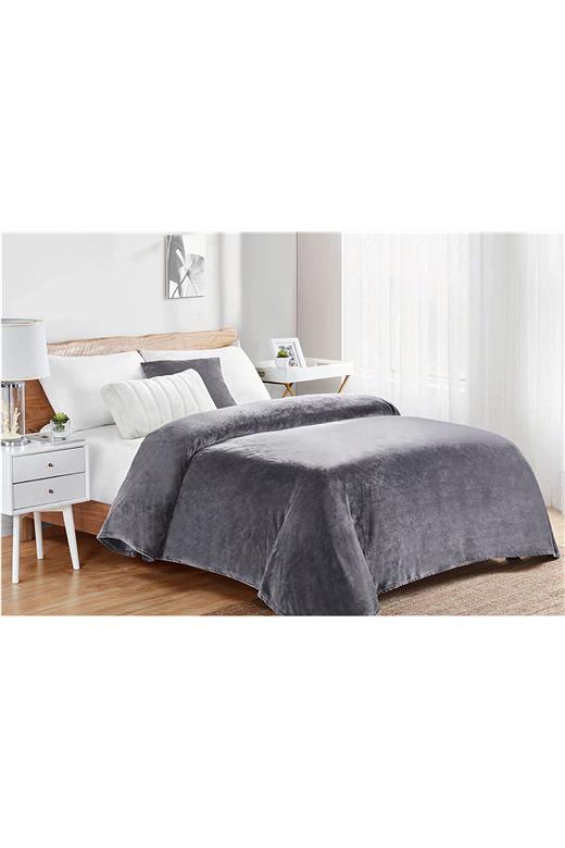 ΚΟΥΒΕΡΤΑ CORAL FLEECE  Polyester 160X220 Μονόχρωμη 01