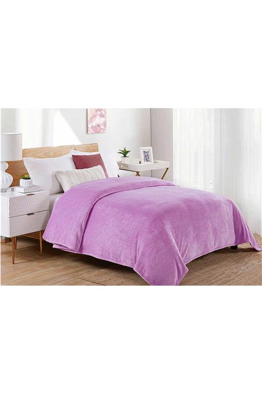 ΚΟΥΒΕΡΤΑ CORAL FLEECE  Polyester 220Χ240 Μονόχρωμη 01