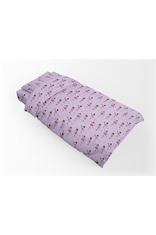 ΣΕΝΤΟΝΙΑ ΕΜΠΡΙΜΕ ΣΕΤ 3 τεμ ΠΑΙΔ Flannel Cotton 100% 160Χ240 Μπαλαρίνα