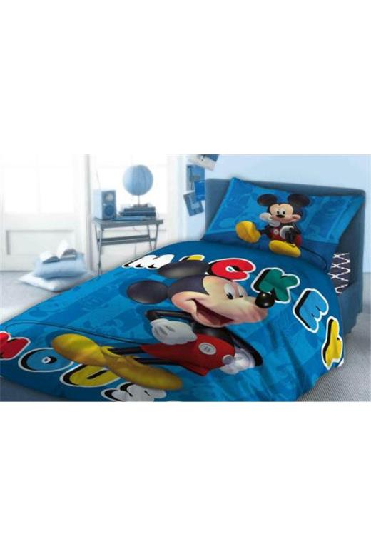 ΣΕΝΤΟΝΙΑ ΣΕΤ 2 τεμ ΠΑΙΔ Cotton 100% 160Χ240 MICKEY 862 Digital Print