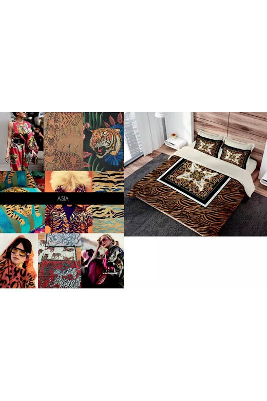 Σετ πάπλωμα βαμβακοσατέν 220TC Digital Print Makis Tselios Asia