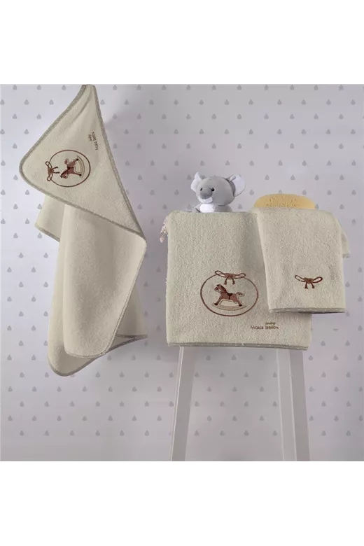 Κάπα βρεφική βαμβακερή Makis Tselios Horse
