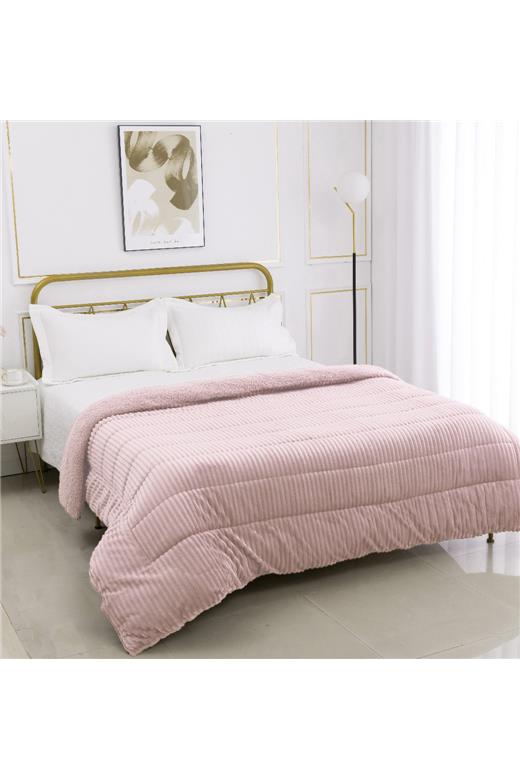 Κουβερτοπάπλωμα kotle (220cm x 240cm) old rose