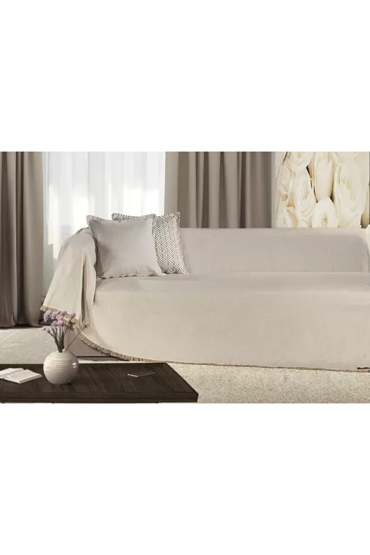 Ριχτάρι βαμβακερό σε 4 διαστάσεις Moda Sofa Λινό-8