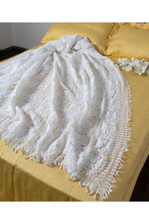 Χειροποίητη πλεκτή κουβέρτα 4452 (225cm x 250cm)