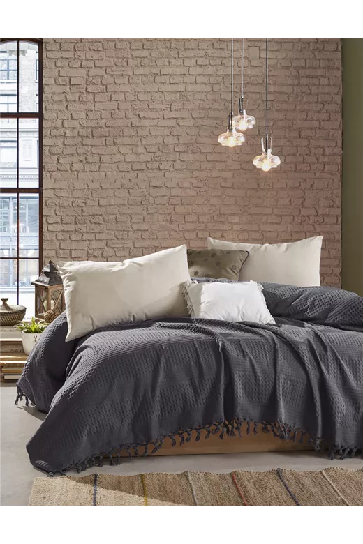 ΚΟΥΒΕΡΤΑ ΠΙΚΕ ΕΝΗΛ Cotton 100% 220Χ240 Dobby 