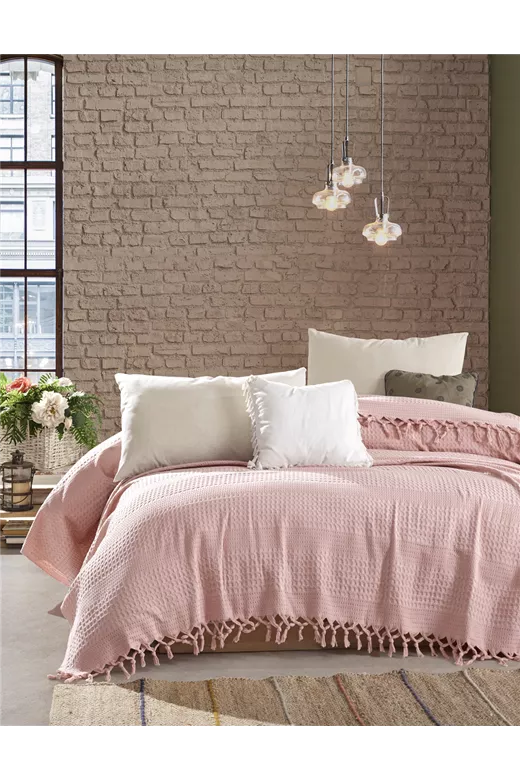 ΚΟΥΒΕΡΤΑ ΠΙΚΕ ΕΝΗΛ Cotton 100% 220Χ240 Dobby 