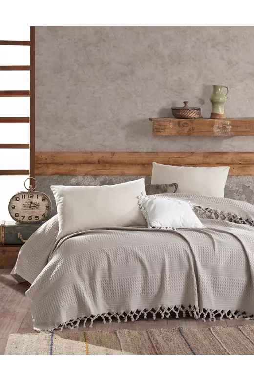 ΚΟΥΒΕΡΤΑ ΠΙΚΕ ΕΝΗΛ Cotton 100% 220Χ240 Dobby 