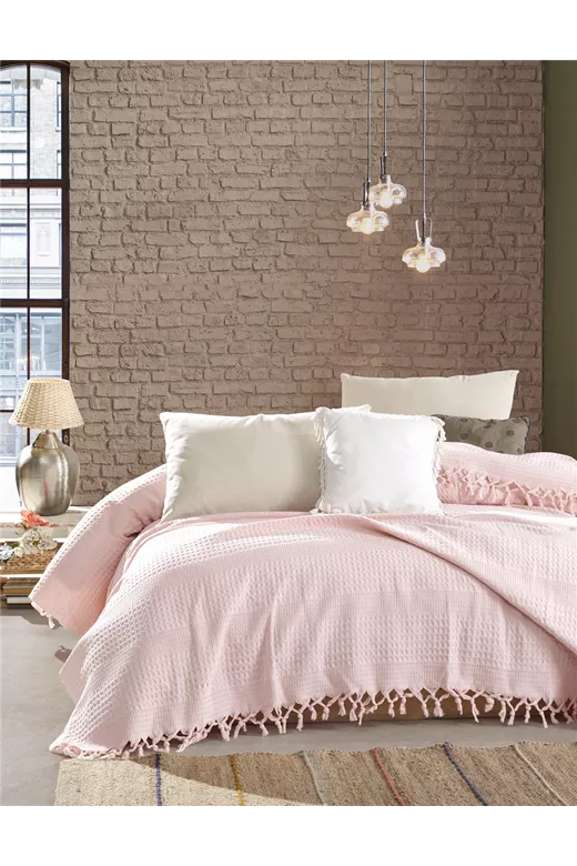ΚΟΥΒΕΡΤΑ ΠΙΚΕ ΕΝΗΛ Cotton 100% 220Χ240 Dobby 
