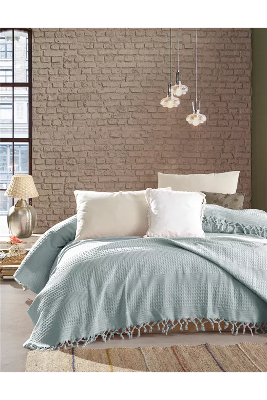 ΚΟΥΒΕΡΤΑ ΠΙΚΕ ΕΝΗΛ Cotton 100% 220Χ240 Dobby 