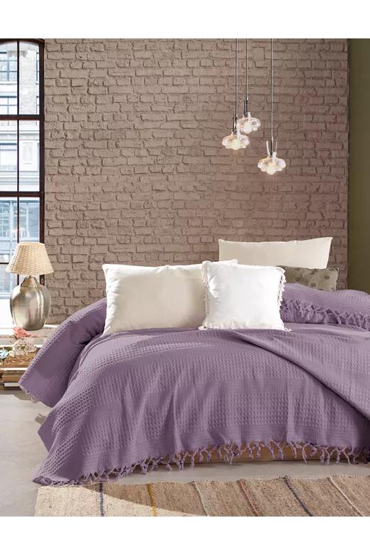ΚΟΥΒΕΡΤΑ ΠΙΚΕ ΕΝΗΛ Cotton 100% 220Χ240 Dobby 