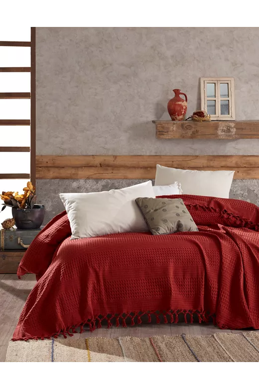 ΚΟΥΒΕΡΤΑ ΠΙΚΕ ΕΝΗΛ Cotton 100% 220Χ240 Dobby 