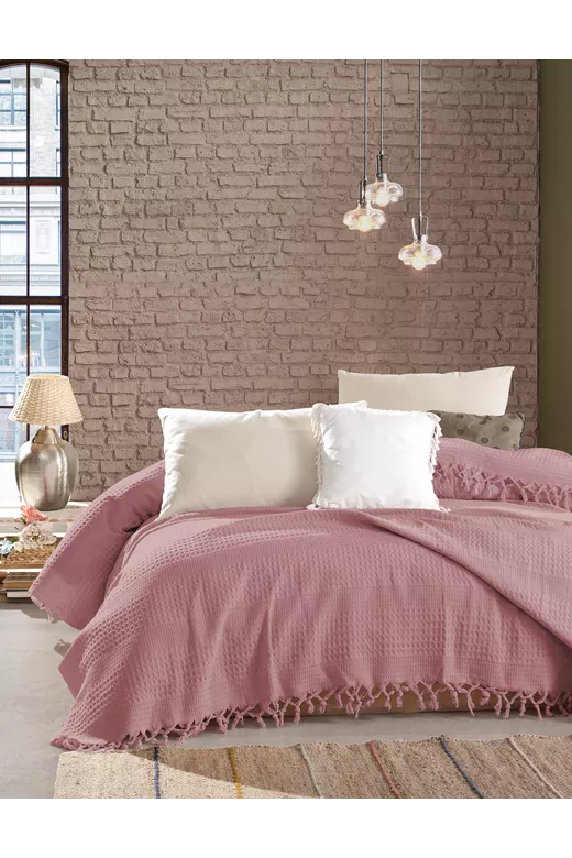 ΚΟΥΒΕΡΤΑ ΠΙΚΕ ΕΝΗΛ Cotton 100% 220Χ240 Dobby 