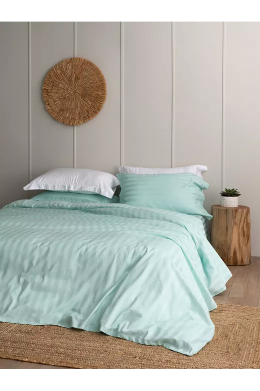 Σετ Σεντονια Υπερδιπλα SATIN STRIPES