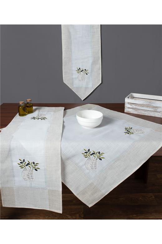 Τραβέρσα N1 (40cm x 110cm) ivory