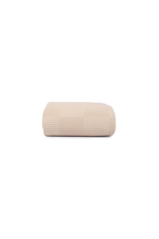 Κουβέρτα Πικέ Μονή (180X240) Mcdecor Beige