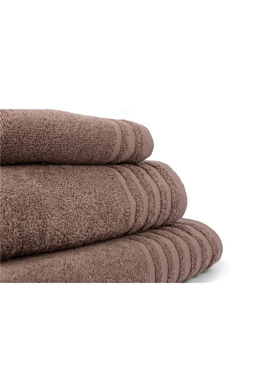 Σετ (3 Τμχ) Πετσέτα Mcdecor Brown