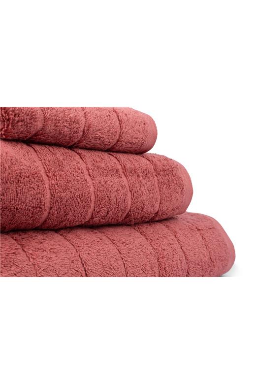 Σετ (3 Τμχ) Πετσέτα Mcdecor Stripe Wine