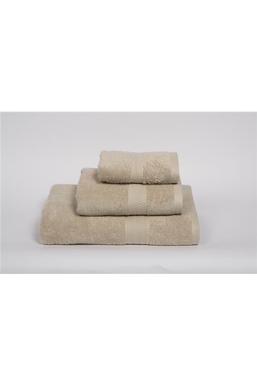 Πετσέτα Προσώπου (50X100) Mcdecor Ismini Natural