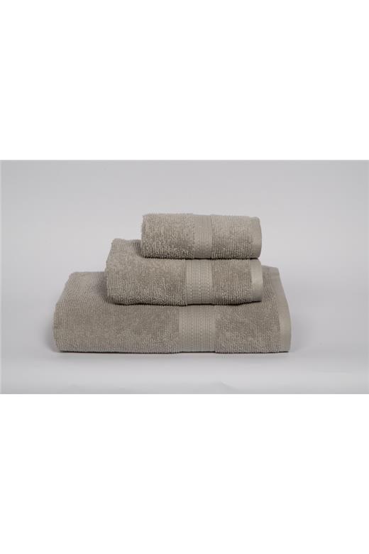 Σετ (3 Τμχ) Πετσέτα Mcdecor Ismini Grey