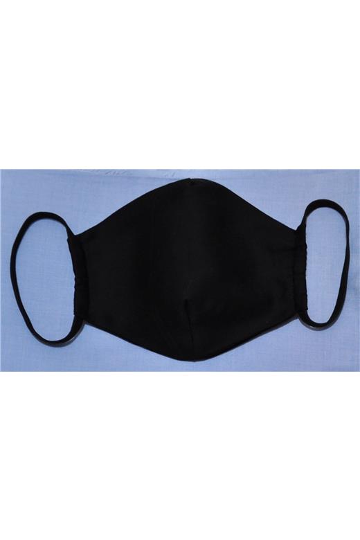 Μάσκα Προστασίας Υφασμάτινη Mcdecor Zero Black Oval L