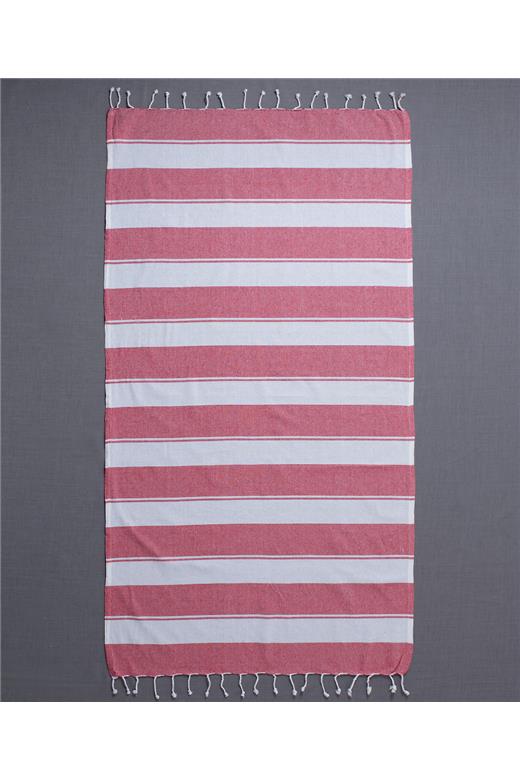Pestemal sf1752 (90cm x 180cm) κόκκινο